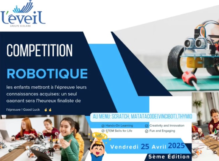 5ème édition de la Compétition de Robotique 2025