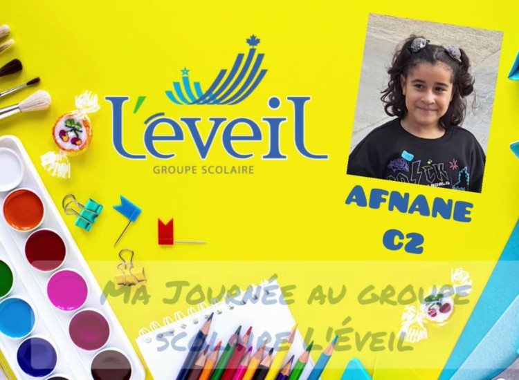 Ma journée au Groupe scolaire l&rsquo;éveil
