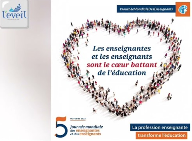 5 Octobre 2022, Journée mondiale de l&rsquo;enseignant